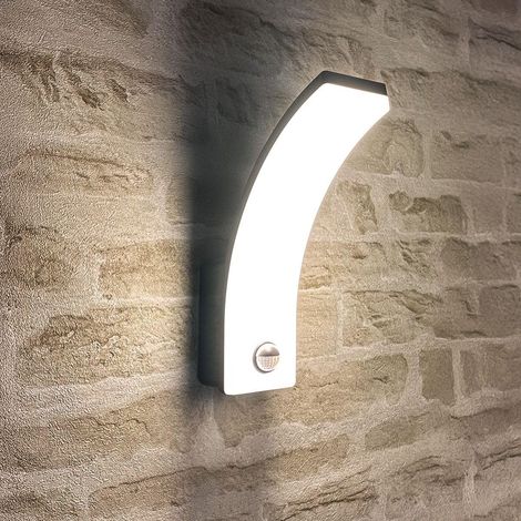 Led-außenwandleuchte, 9 M Bewegungsmelder, 20 W Einstellbare Leistung, Ip65 Wasserdicht, 4000 K Neutralweiß, Für Den Garten