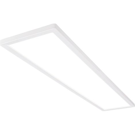 Led-deckenleuchte, 98 Cm Flach, Neutralweißes Licht 4000 K, 36 W Led-panel, Wohnzimmer, Küche, Flur