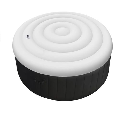 Aufblasbare Abdeckung, Durchmesser 165 Cm, Isolierendes Pvc, Wetterfest, Für Runde Außen-whirlpools