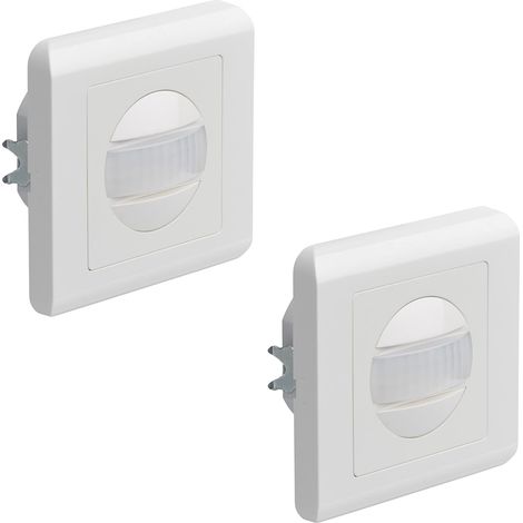 2er-pack Bewegungsmelder, 160°-infrarotsensor, 9 M Reichweite, Dämmerungssensor, Für Den Innenbereich