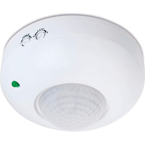 Bewegungsmelder, Infrarot, 360° Deckenmontage, 6 M Reichweite, Ip20, Für Leds Und Lampen