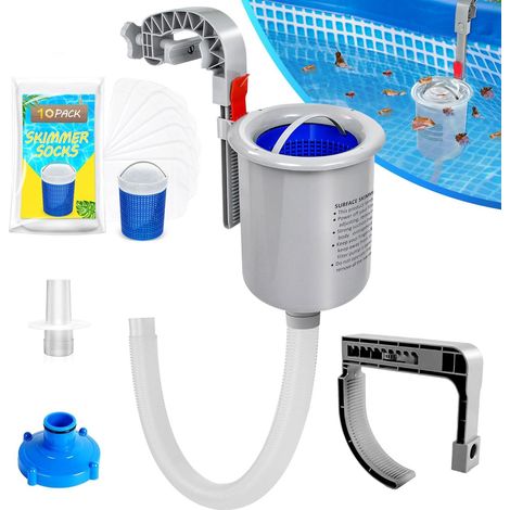 Skimmer, Schwimmkorb, 2 Stützen, 10 Socken, Aufstellpool