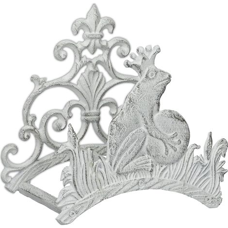 Wandmontierter Schlauchhalter Aus Gusseisen, Antik-stil, Froschmotiv, Garten
