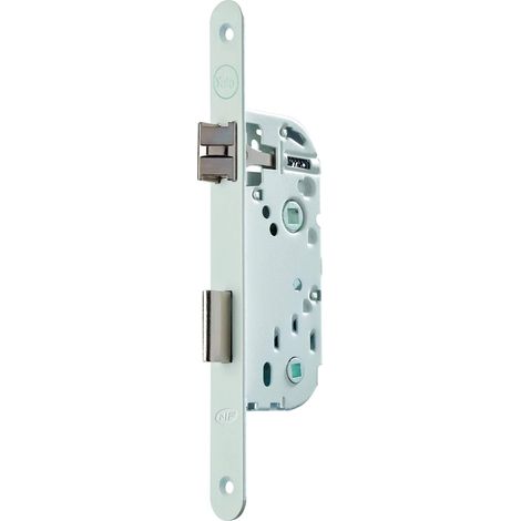 Einsteckschloss, 40 Mm Dornmaß, 135 Mm Gehäuse, Umkehrbarer Riegel, Nf-zertifiziert, Für Badezimmer
