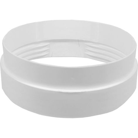 Klimaanlagen-entlüftungsschlauch-anschlussadapter 150 Mm Gewinde Polypropylen Weiß Universal