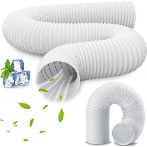 Tragbarer Klimaanlagenschlauch Ø150mm, Flexible Polypropylen-verlängerung Für Klimaanlagen Und Luftentfeuchter