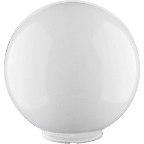 Opalglaskugel Ø 25 Cm, Öffnung 12 Cm, Mattiertes Glas, Für Die Innenbeleuchtung