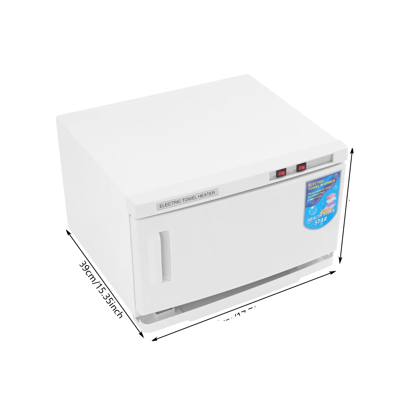 Handtuchwärmer, Effiziente Heizung, Platzsparendes Design, Weiß, Eu, 220 V