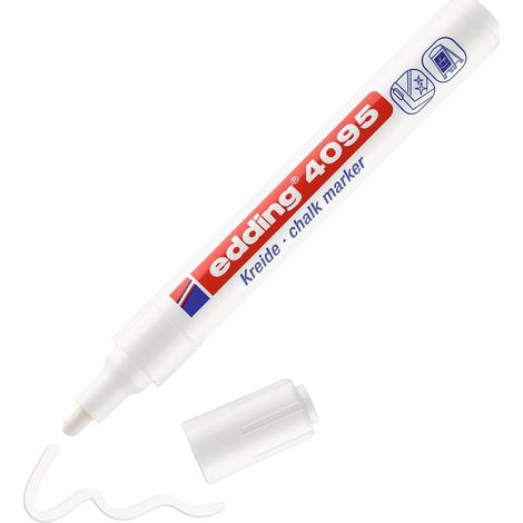 Ml Weiße Flüssigkreide Mit 2–3 Mm Runder Spitze, Abwischbar Für Fenster, Glas Und Schiefer