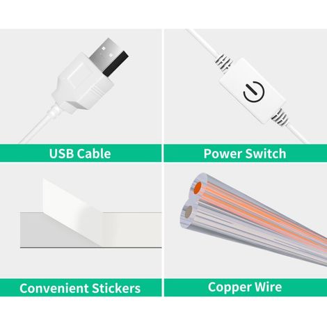 Der Led-schminkspiegel Verfügt Über Eine 42-led-berührungssteuerung Für Die Badezimmerbeleuchtung Und Eine Abdeckung Für Eine Usb-kabelleiste.