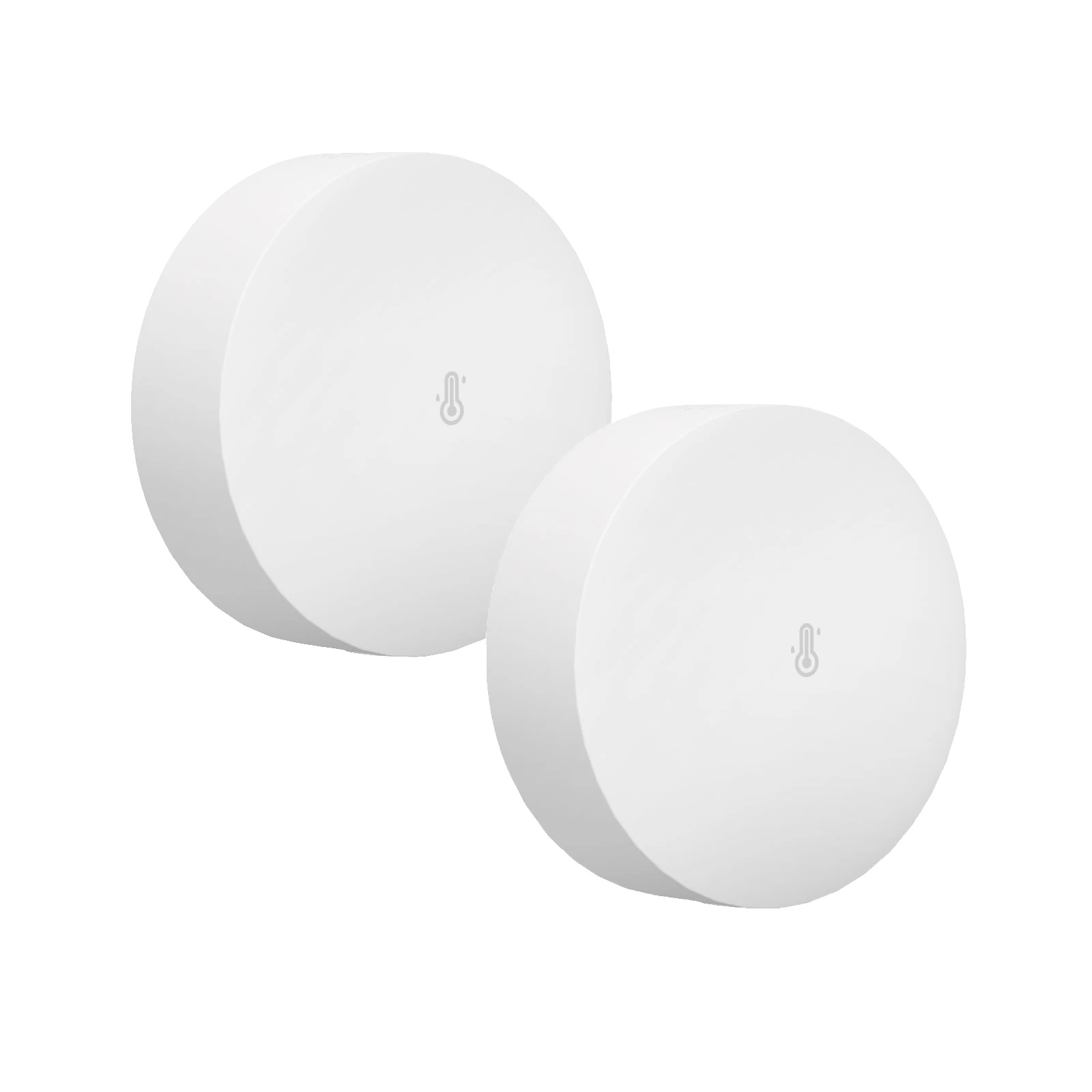Temperatur- Und Feuchtigkeitssensor, Hochpräzise, ​​zigbee-kompatibel, Snzb-02p 2er-pack