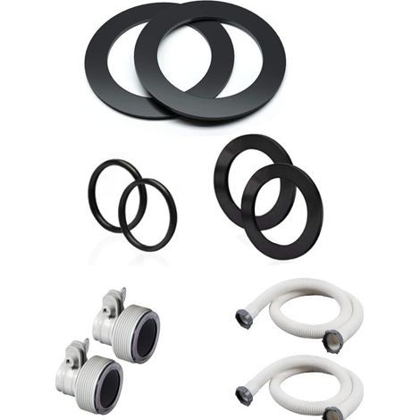 10-teiliges Set Für Schwimmbad-spas, Inklusive Armaturen Und Ventile, Kolben, Filter, Poolpumpe, Poolschlauchadapter, Ersatzschläuche Und Poolschlauchbaugruppe.