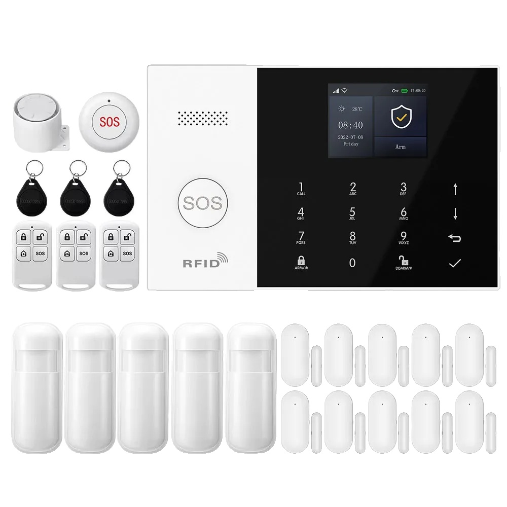 Sicherheitssystem, Intelligente Integration, Echtzeitwarnungen, 4g-wlan-kit