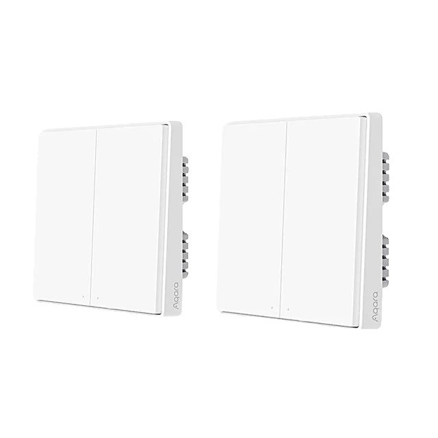 Intelligenter Schalter, Zigbee-technologie, Fernbedienung, D1 Mit Neutralleiter 2 X 2-a