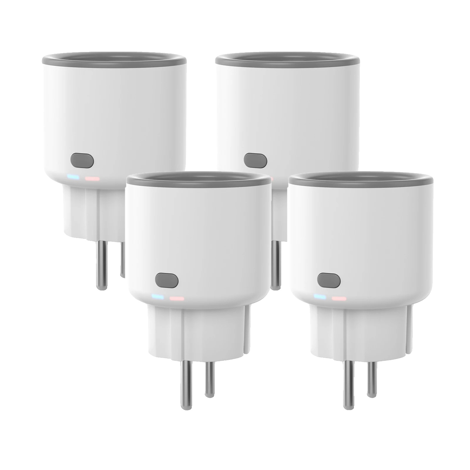 Intelligente Steckdose, Fernbedienung, Energiemonitoring, S60tpf 4er-pack