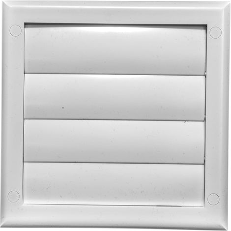 Lüftungsöffnungsabdeckung, Durchmesser 125 Mm, Uv-beständiger Kunststoff, Für Wäschetrockner Und Lüftungsanlagen