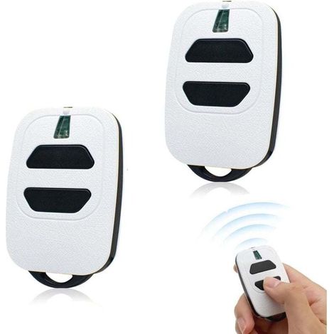 Set Mit 2 Universalfernbedienungen Für Tor Und Garagentor, 433,92 Mhz, Kompatibel Mit Dea-modellen Gt2, Gt4, Mio, Tr2, Tr4 Und R2n.