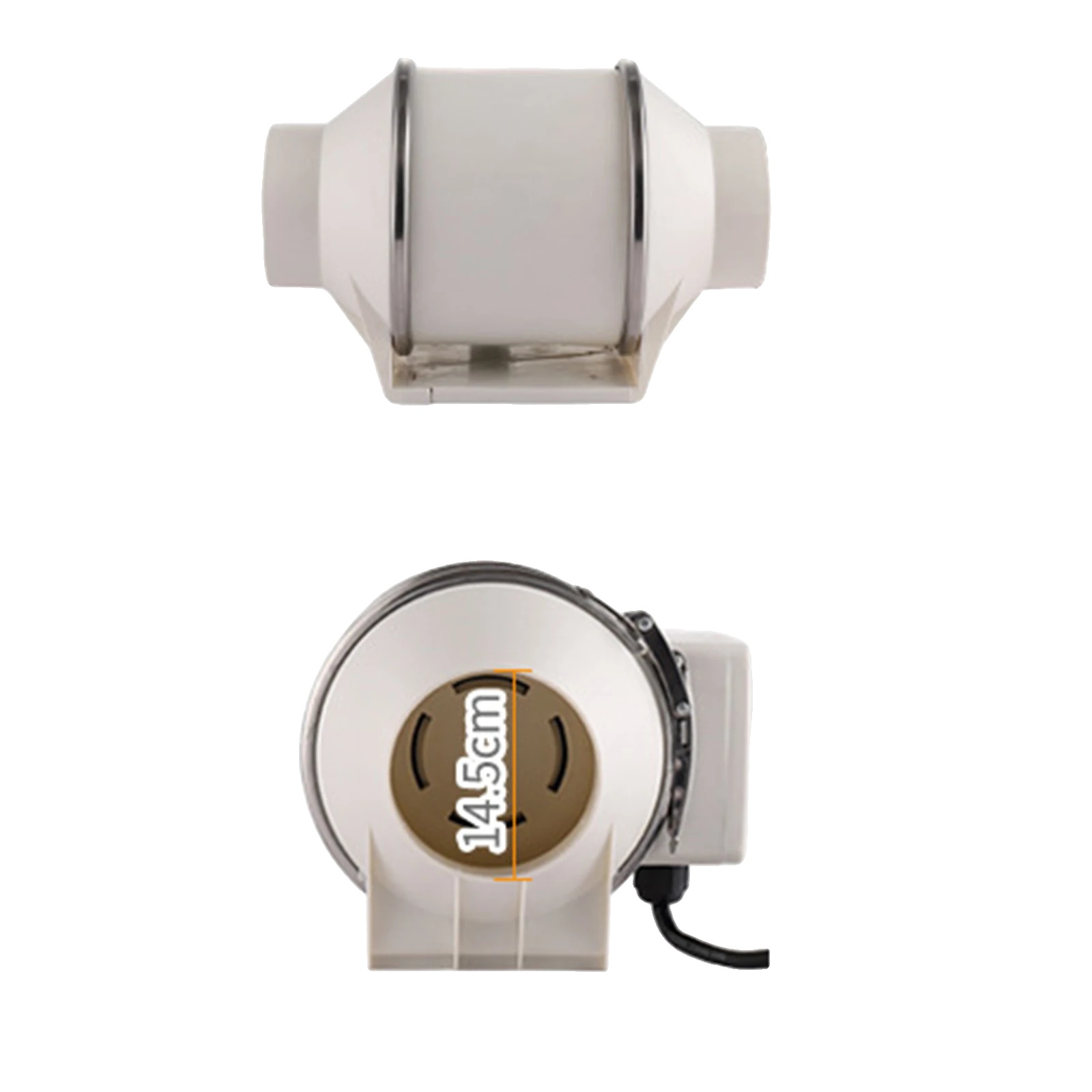 Kanalventilator, Leiser Betrieb, Hoher Luftdurchsatz