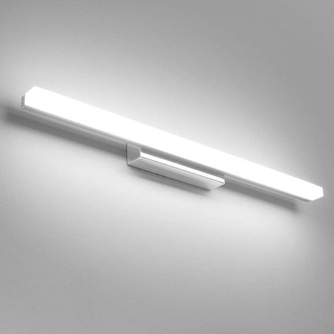Led-wandleuchte, Ip44 Wasserdicht, Edelstahl, 60 Cm, Für Badezimmer