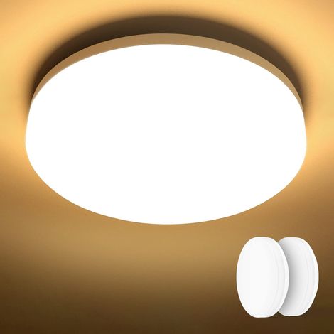 Runde, Wasserdichte Led-deckenleuchten (ip54), 15 W, 3000 K, Für Badezimmer, Schlafzimmer, Küche