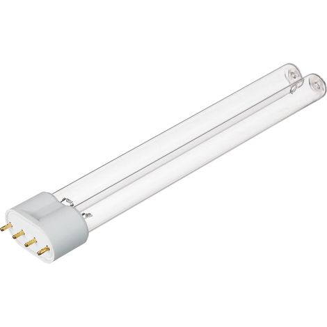Uv-c-lampe, 18 W, Sockel 2g11, Quarzglas, Teichalgenreiniger