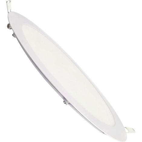 Runder Led-einbaustrahler, 18 W, 1500 Lumen, Extraflach 13 Mm, Ausschnittdurchmesser 200–205 Mm, Neutralweiß 4200 K, Inklusive Transformator