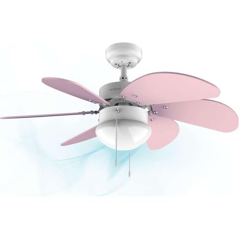 Deckenventilator, 50-w-kupfermotor, 92 Cm Durchmesser, 6 Wendbare Flügel, Integrierte Beleuchtung, 3 Geschwindigkeitsstufen, Sommer-/winterfunktion