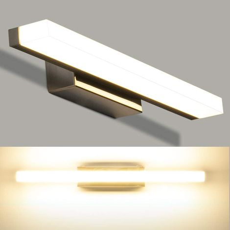 Led-wandleuchte, Aluminium, Ip44 Wasserdicht, 40 Cm, Für Badezimmer