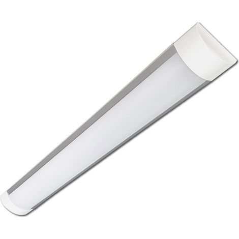 Integrierter Led-streifen, 120 Cm, Farbtemperaturwahlschalter, 40 W, 4000 Lumen, Aluminium, Innenbeleuchtung