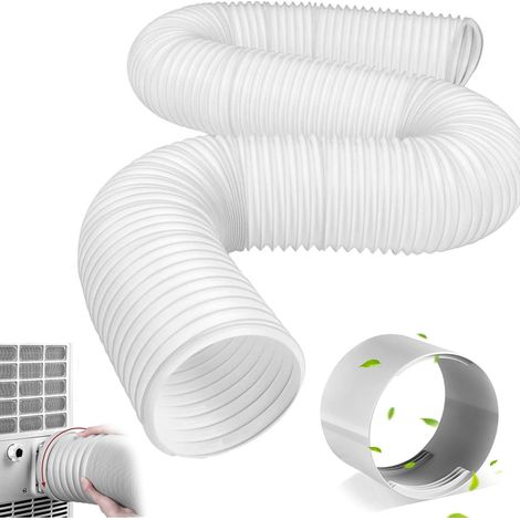 Abluftschlauch, Ø130 Mm, Flexibel, Einziehbar, Für Klimaanlage, Wäschetrockner