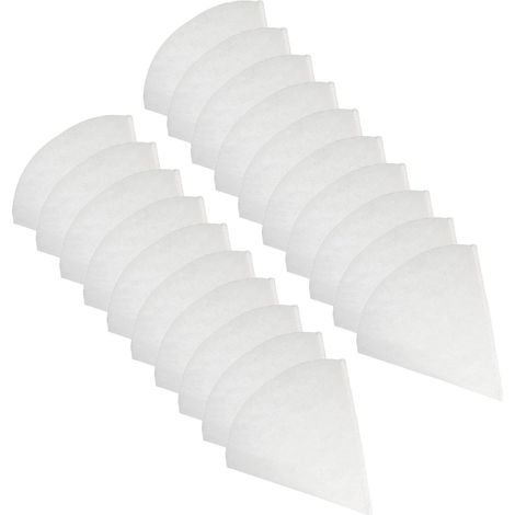 10 Filter, Kegel, Dn 125 Mm, Vliesstoff, G4, Badezimmer