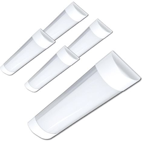 Set Mit 5 Integrierten Led-streifen, 30 Cm, Farbtemperaturwahlschalter, 9 W, 900 Lumen, Aluminium, Für Den Innenbereich