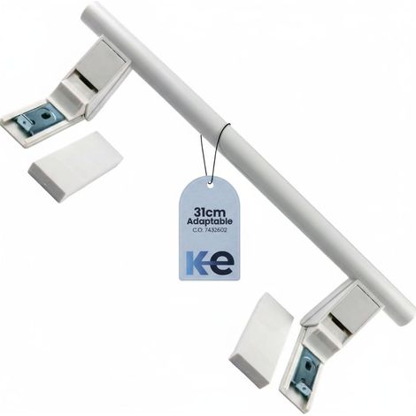 Kühlschrankgriff, Weiß, 31 Cm, 244 Mm Abstand, Für Liebherr