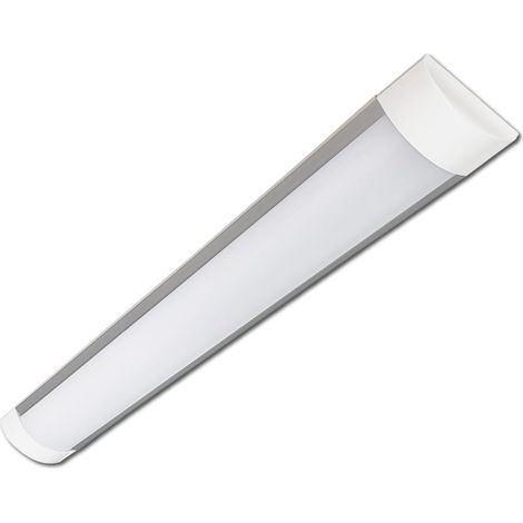 Led-streifenleuchte, 60 Cm, Farbtemperaturwahlschalter, Aluminium, Opalglasdiffusor, Für Den Innenbereich