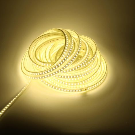 X 8 M Led-streifen, Ip67 Wasserdicht, Smd 5730, 120 Leds/m, Weiß 4000 K, Für Garten Und Küche