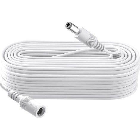 Verlängerungskabel, 5,5 Mm X 2,1 Mm Stecker, Stecker Auf Buchse, Kupferdraht, Pvc, Für Überwachungskamera, Dvr, Led
