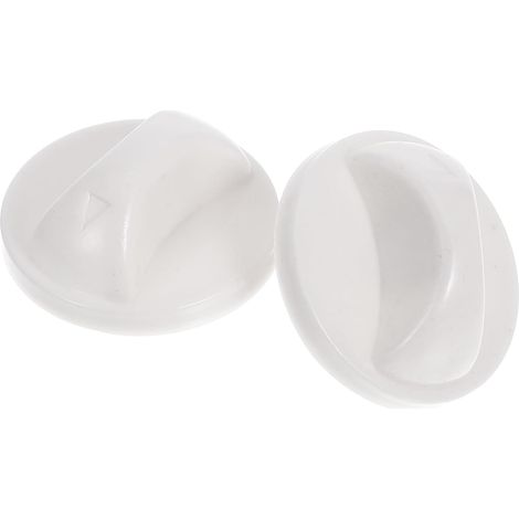 Set Mit 2 Badezimmerlüfter-reglerknöpfen, Einstellbarem Timer, Mehrstufenschalter, Weißem Abs-kunststoff