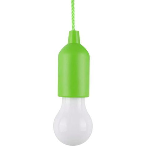 Led-lampe Mit Zugkordel, Warmweißes Licht, Abs-kunststoff, Für Den Innen- Und Außenbereich