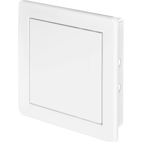 Weiße Kunststoff-zugangsklappe 150 X 150 Mm, Verdecktes Scharnier, Abnehmbare Tür, Für Sanitär- Und Elektroarbeiten