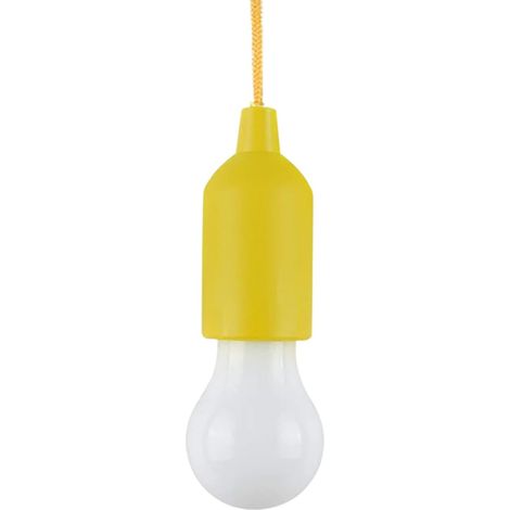 Led-lampe, Zugschnur, Warmweißes Licht, Abs-kunststoff, Für Den Innen- Und Außenbereich