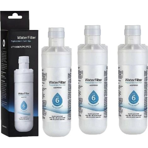 3er-pack Aktivkohle-wasserfilter, 200 Gallonen, Für Lg Lt1000p Kühlschrank