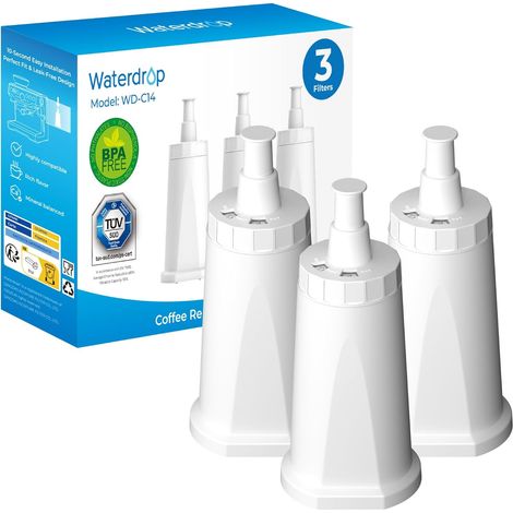 Wasserfilter, Aktivkohle, Harz, Reduziert Kalkablagerungen, Für Sage Kaffeemaschinen