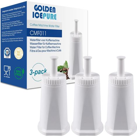 3-teiliges Wasserfilterset: Aktivkohle, Ionenaustauscherharz, Für Sage- Und Breville-kaffeemaschinen