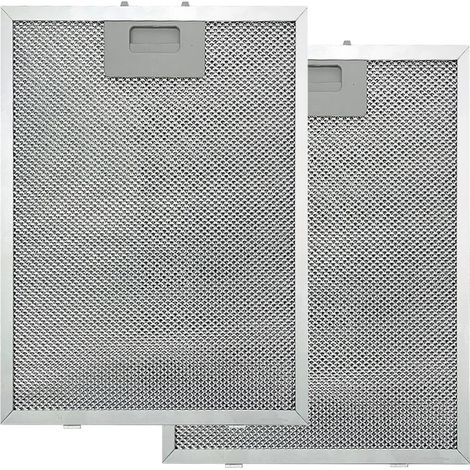 2er-pack Fettfilter, Aluminium, Universal, Dunstabzugshaube, Küche