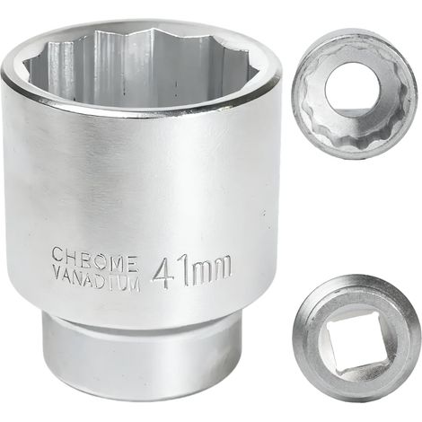 X 41 Mm 12-kant-steckschlüssel, 3/4 Zoll, Chrom-molybdän-stahl, Für Schlagschrauber, Mechanisch
