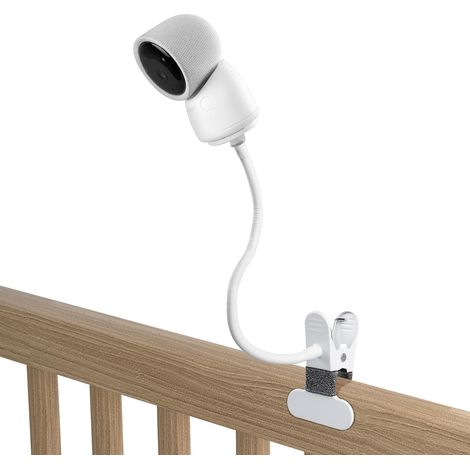 Arenti Babyphone-kamerahalterung, Verstellbarer Stahl- Und Silikonclip, Für Bett Und Kinderbett
