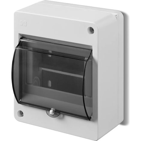Ip30-elektrogehäuse, 5 Module, Din-schiene, Kunststoff, Aufputzmontage, Für Den Hausgebrauch