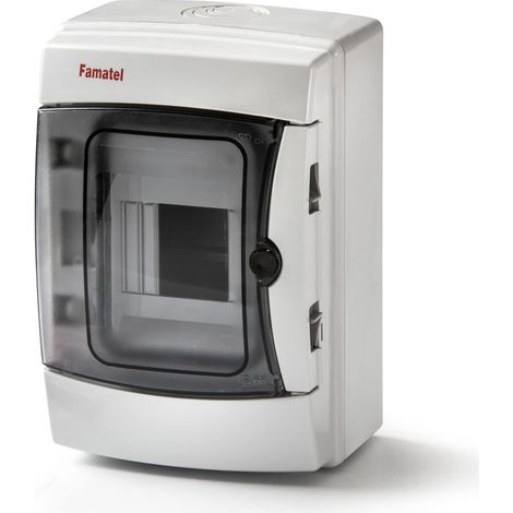 Ip65-einbauschrank, 4 Elemente, Wasserdicht, Weiß, Für Feuchträume
