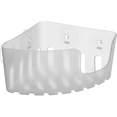 Badezimmerregal (ohne Bohren), 2 Kg Tragkraft, Polypropylen, Eckregal, Für Dusche