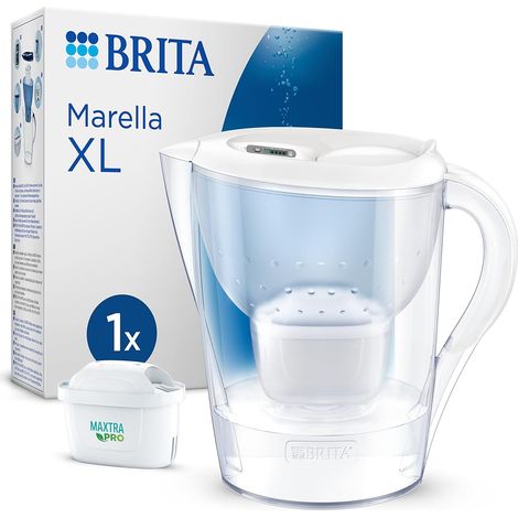 1 Filterkrug, Ergonomischer Griff, Maxtra Pro Filter, Polypropylen, Küchenausstattung